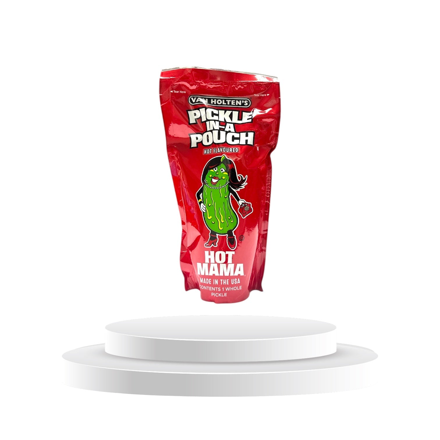 Van Holtens Hot Mama Pickle - Memo's Candy World GmbH