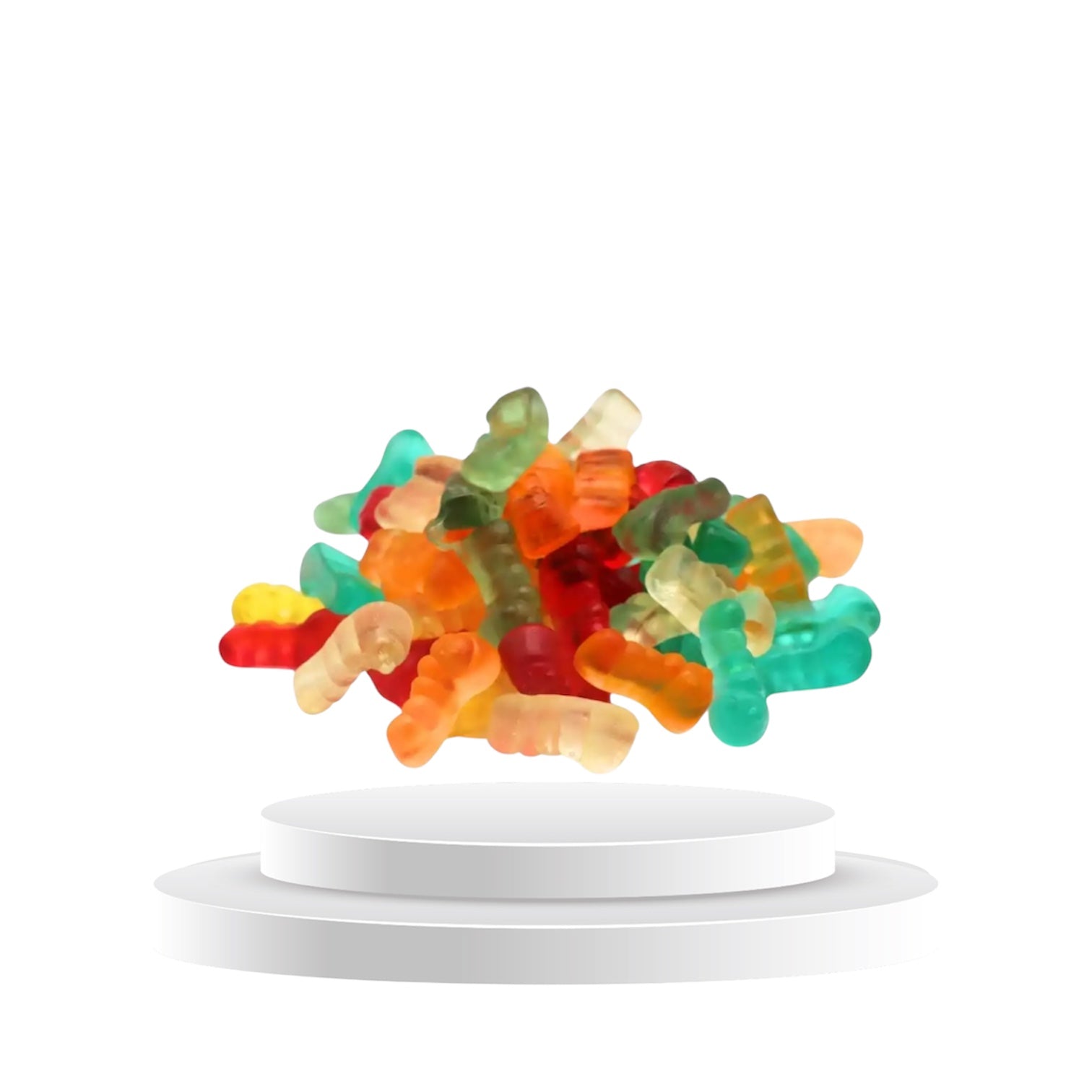 Mini Würmer Weingummi 900g