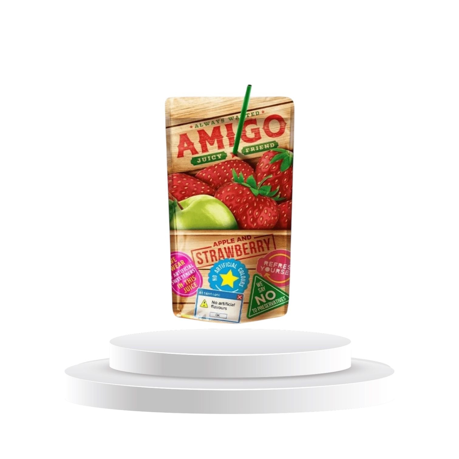 Amigo Apple & Strawberry 200ml