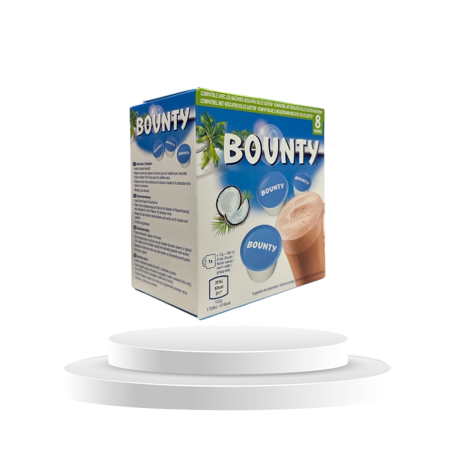 Bounty Kaffee-Pods - Memo's Candy World GmbH
