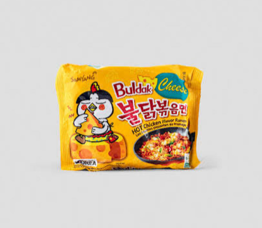 Samyang Buldak Cheese Hot Chicken Ramen 40 Stück MHD 17.12.2025 bis 20.12.2025