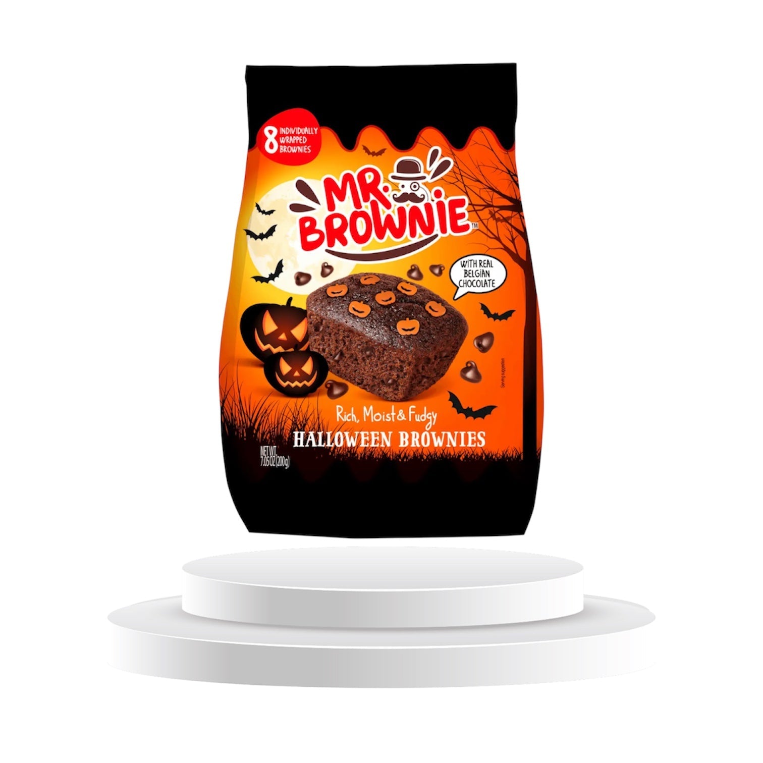 Mr. Brownie Halloween Brownies