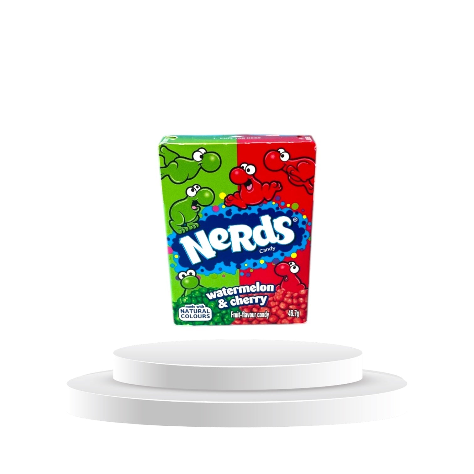 Wonka Nerds Watermelon / Wild Cherry 46,7g - Memo's Candy World GmbH