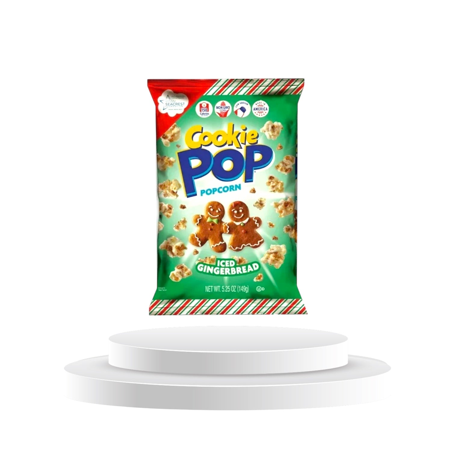 Popcorn Iced Gingerbread 149 g - Memo's Candy World GmbH